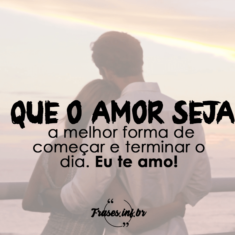 Frase de Amor para a namorada