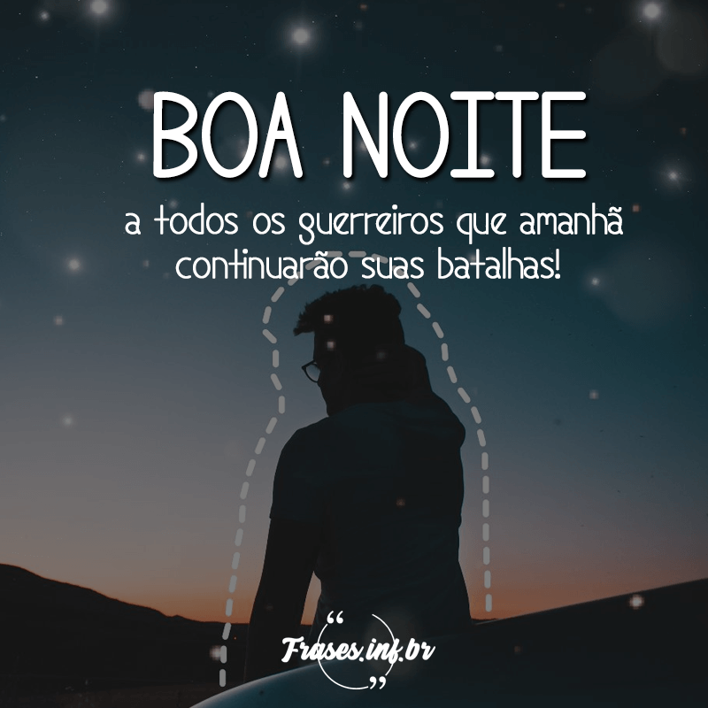 Frase de Boa Noite