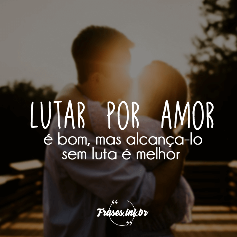 Frase de amor Curta