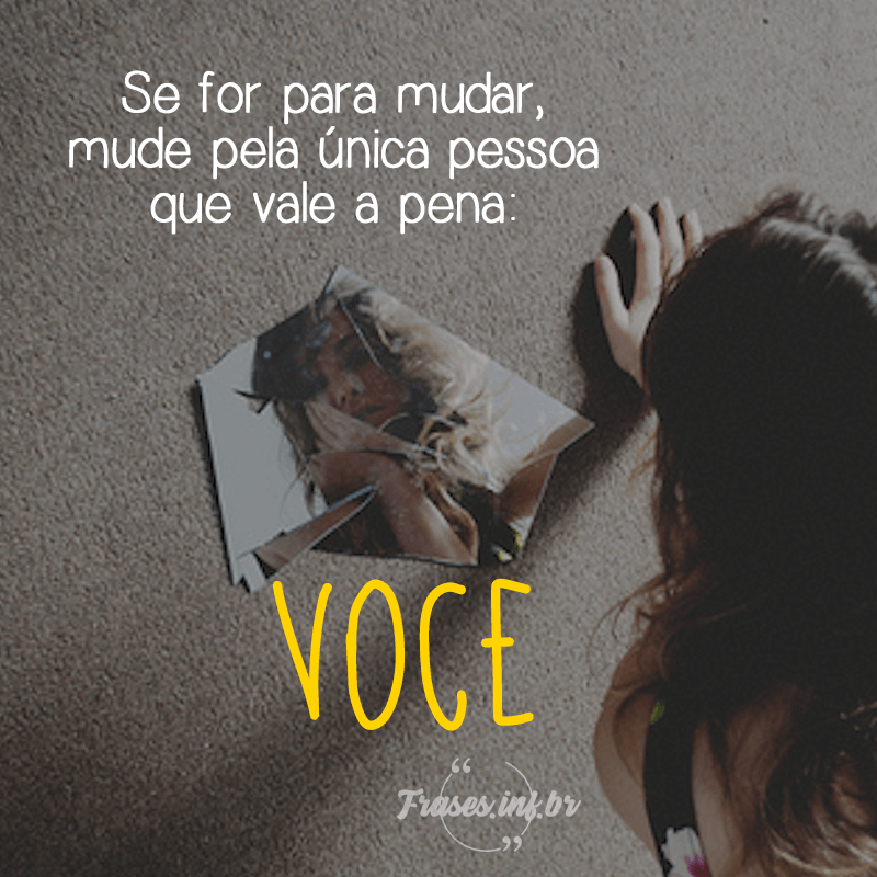 Frase de Amor Próprio