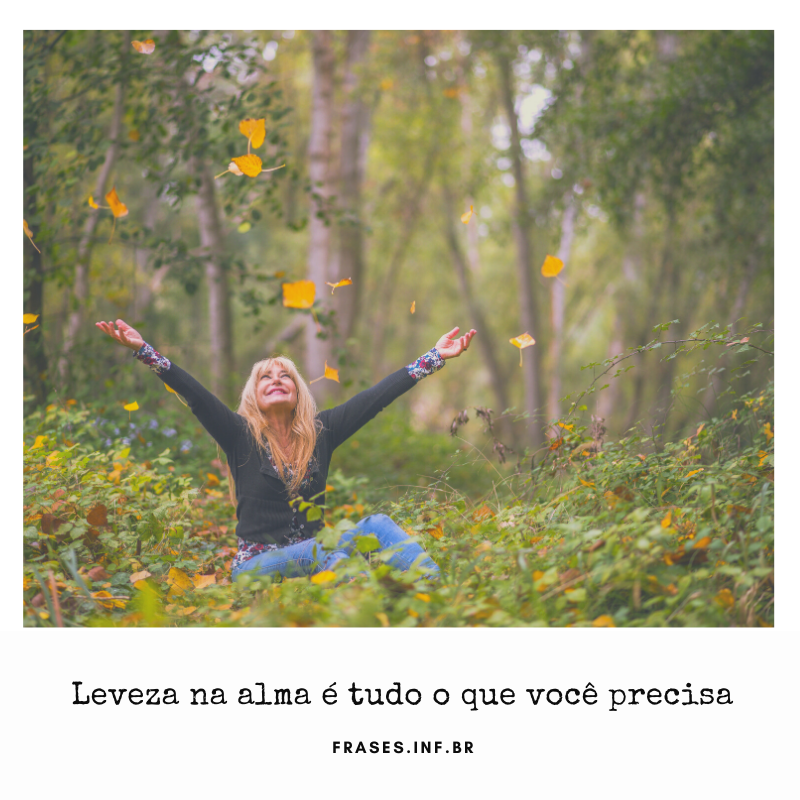 Frase de reflexão para fotos