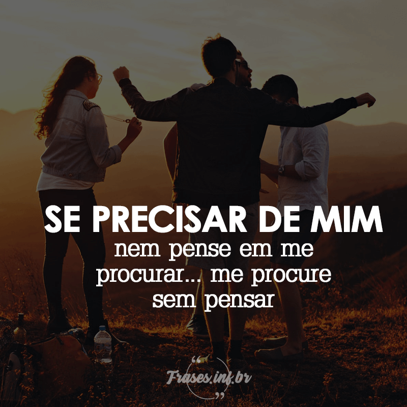 Frase para Foto com Amigo