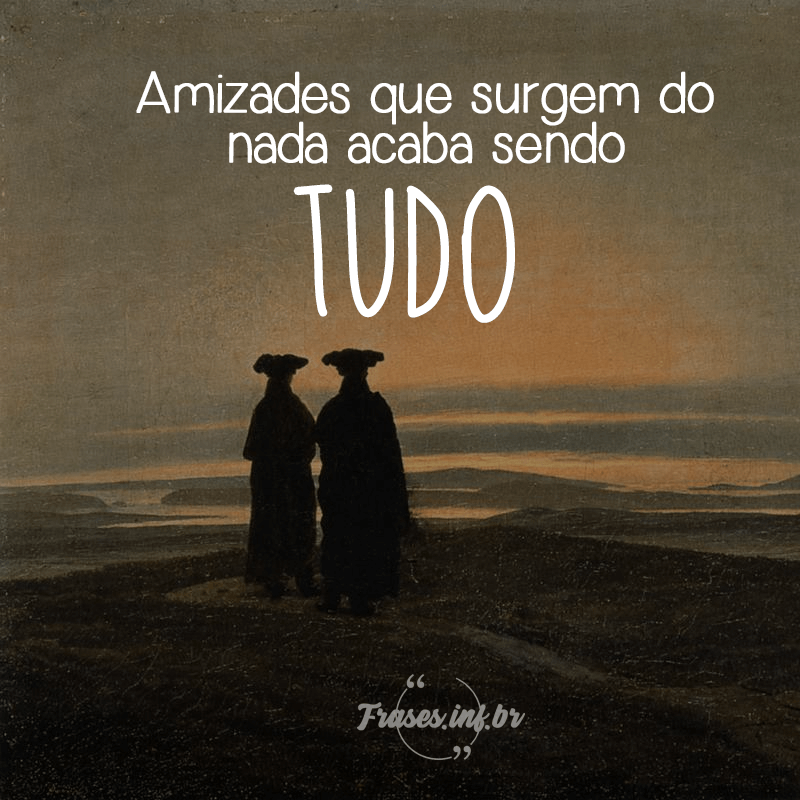 Frase para Foto com Amigo