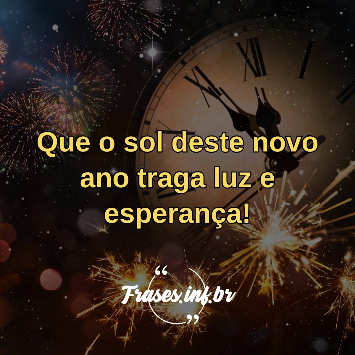 Frases de feliz ano novo