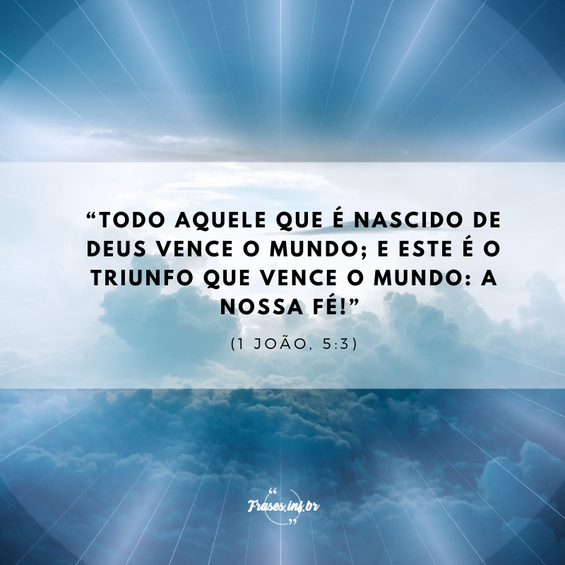 Frase evangélica sobre Deus