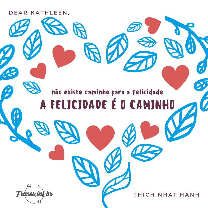 frase de amor e felicidade