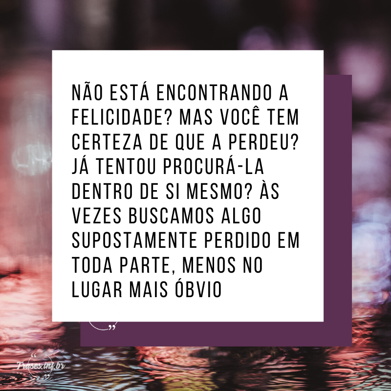 frase de felicidade