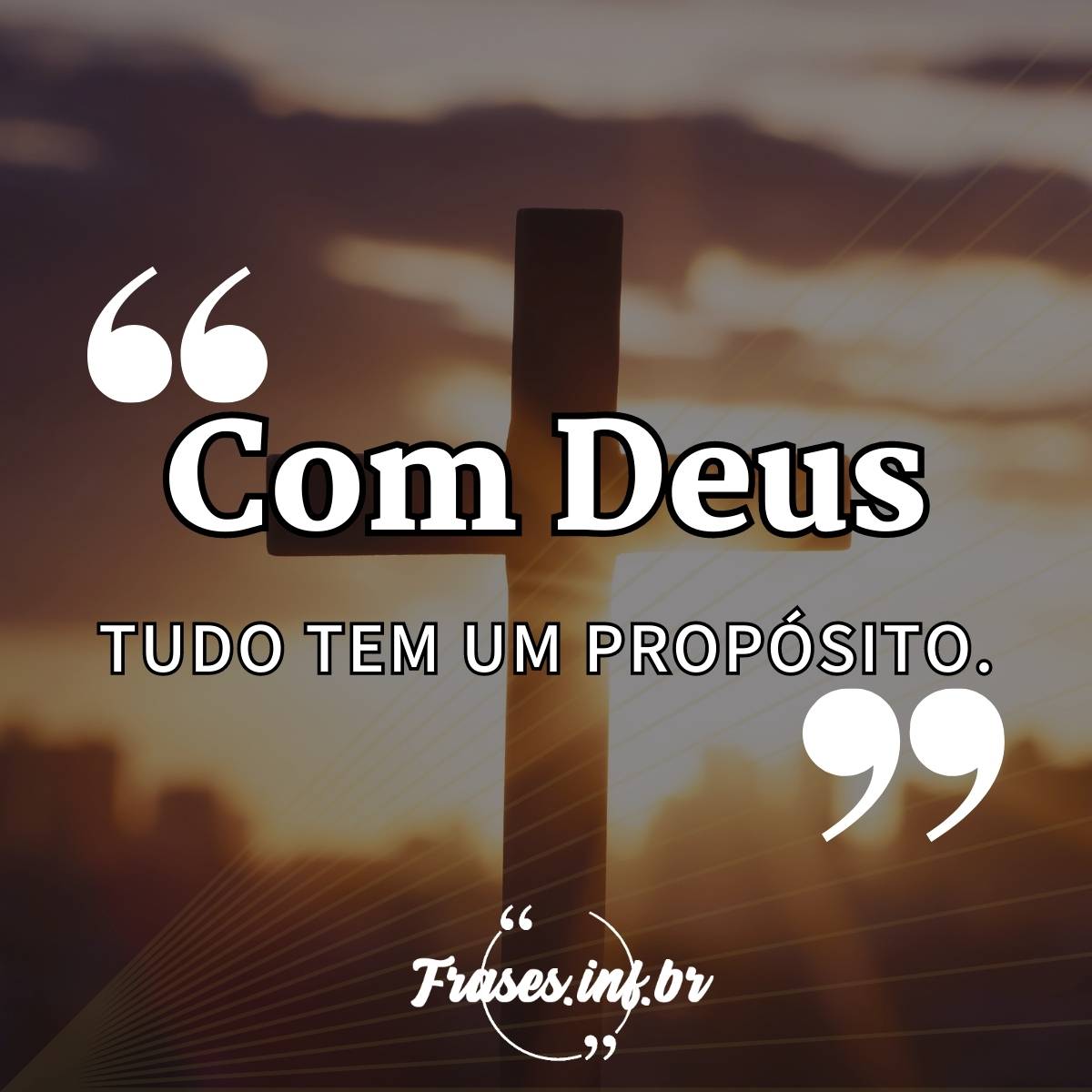 Frases evangélicas com a palavra de Deus