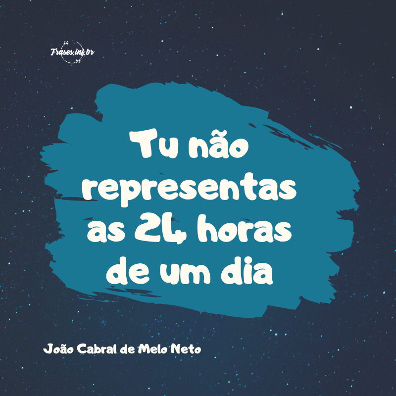 Frases de João Cabral de Melo Neto