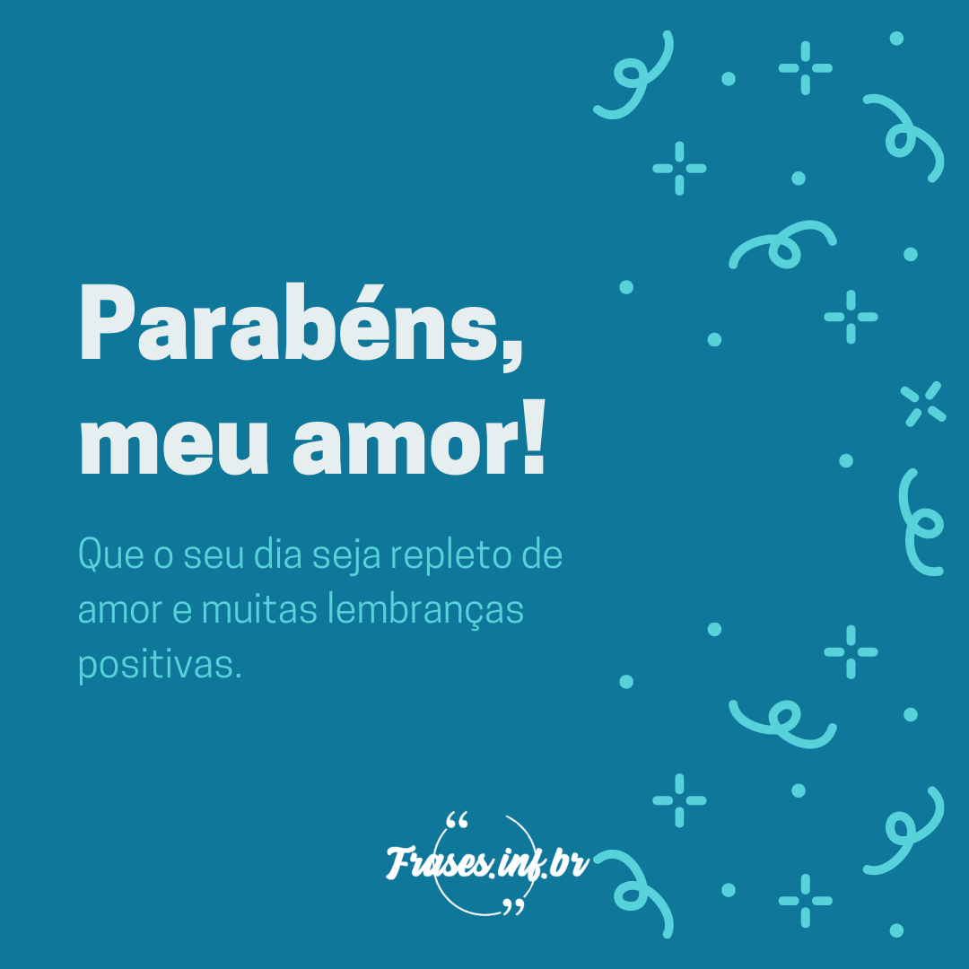 Frases de parabéns