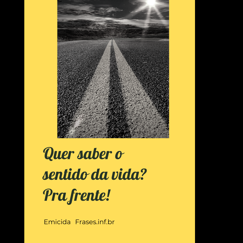 Frase de música emicida