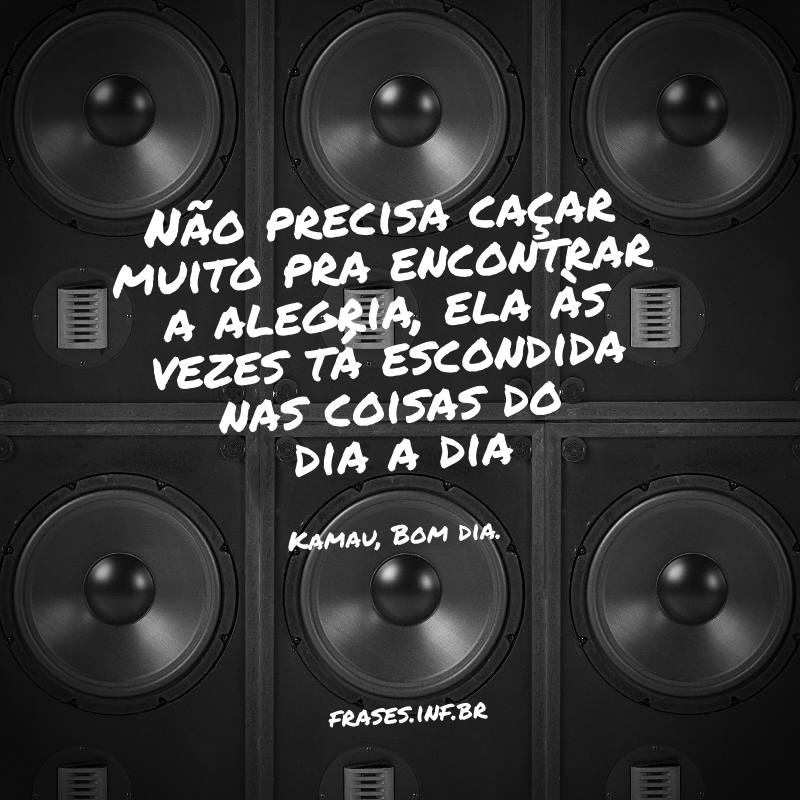 Frase de reflexão de música