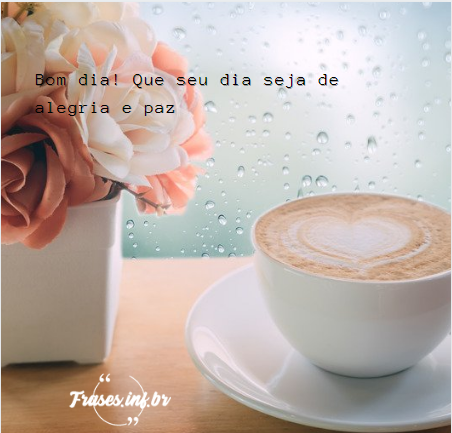 Doces Mensagens: Bom dia!