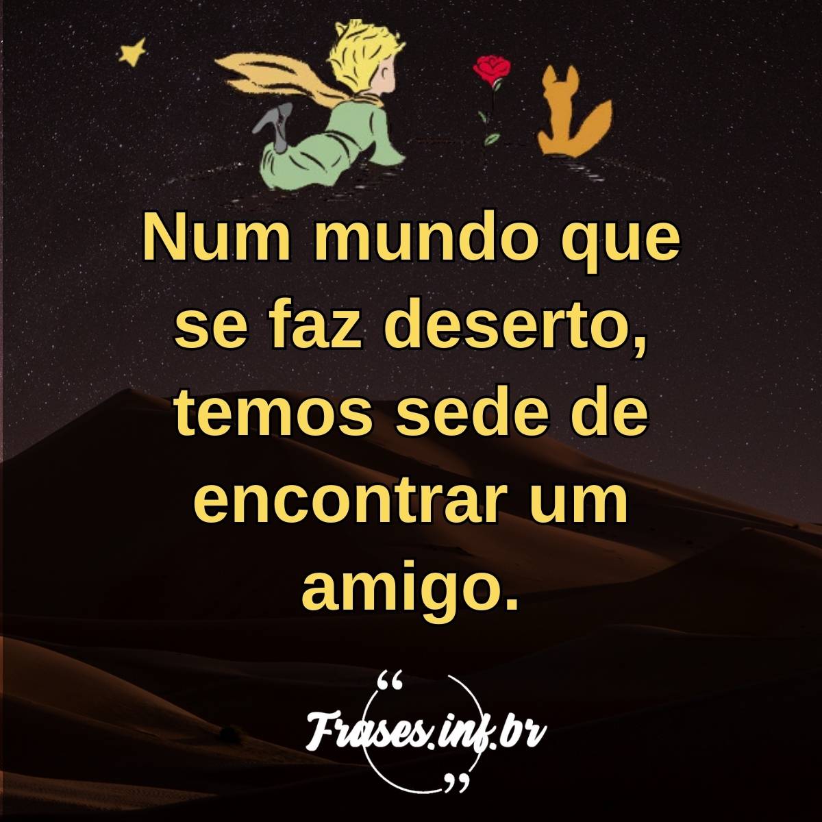 Frases do livro Pequeno Príncipe