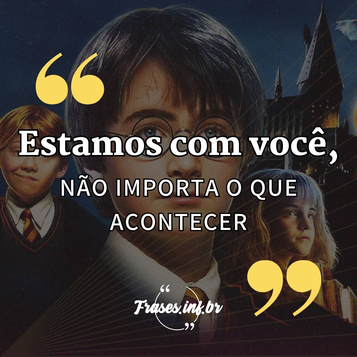 Frases de Harry Potter mais fortes sobre amizade que você nunca parou para refletir