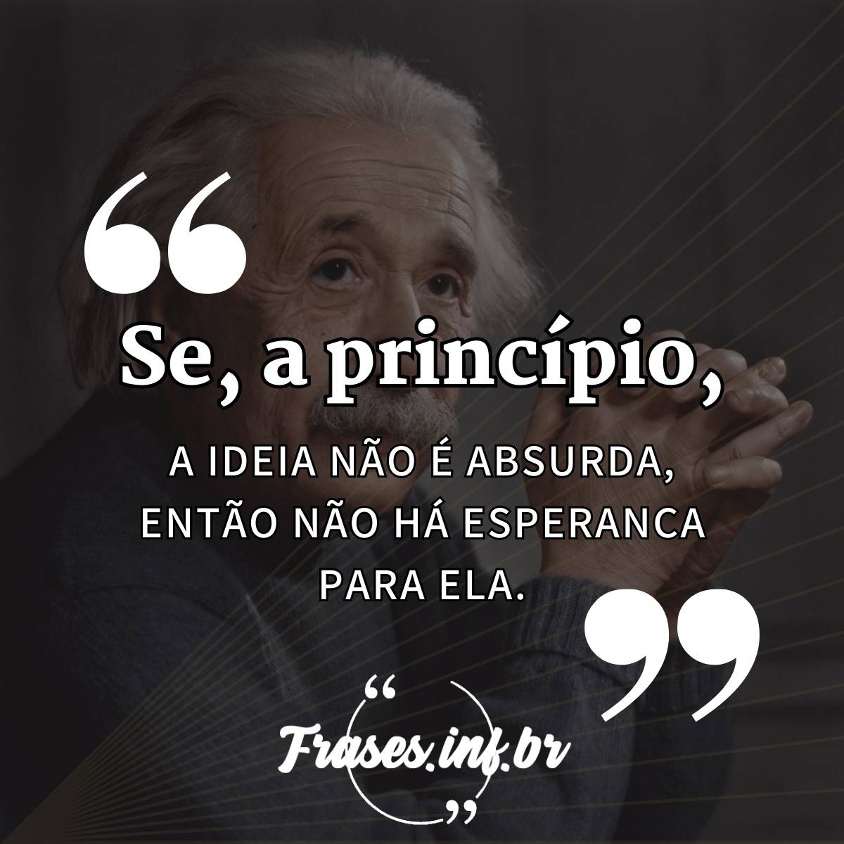 42 frases inspiradoras de Albert Einstein para compartilhar