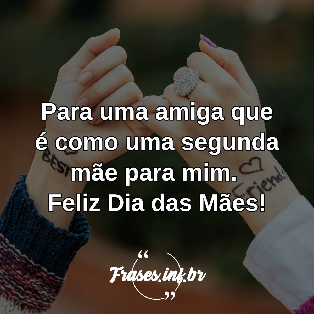 Mensagens dia das mães  → Mensagens para Sogra e Esposa