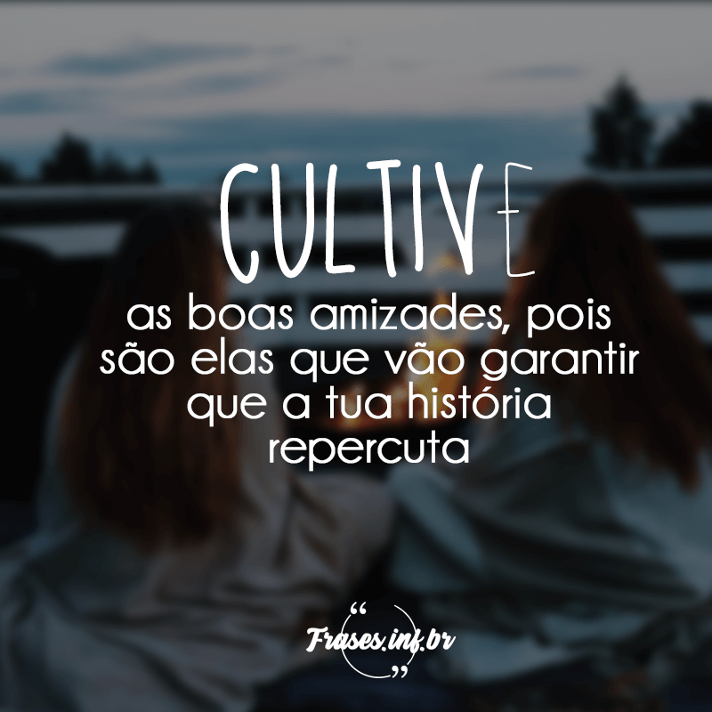 Frase de Amizade