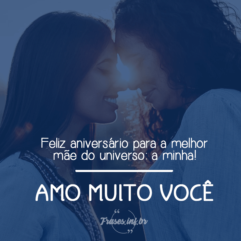 Feliz Aniversário Mãe