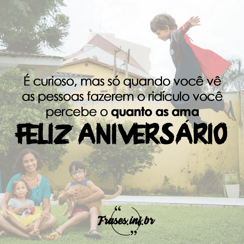 Feliz aniversário irmão