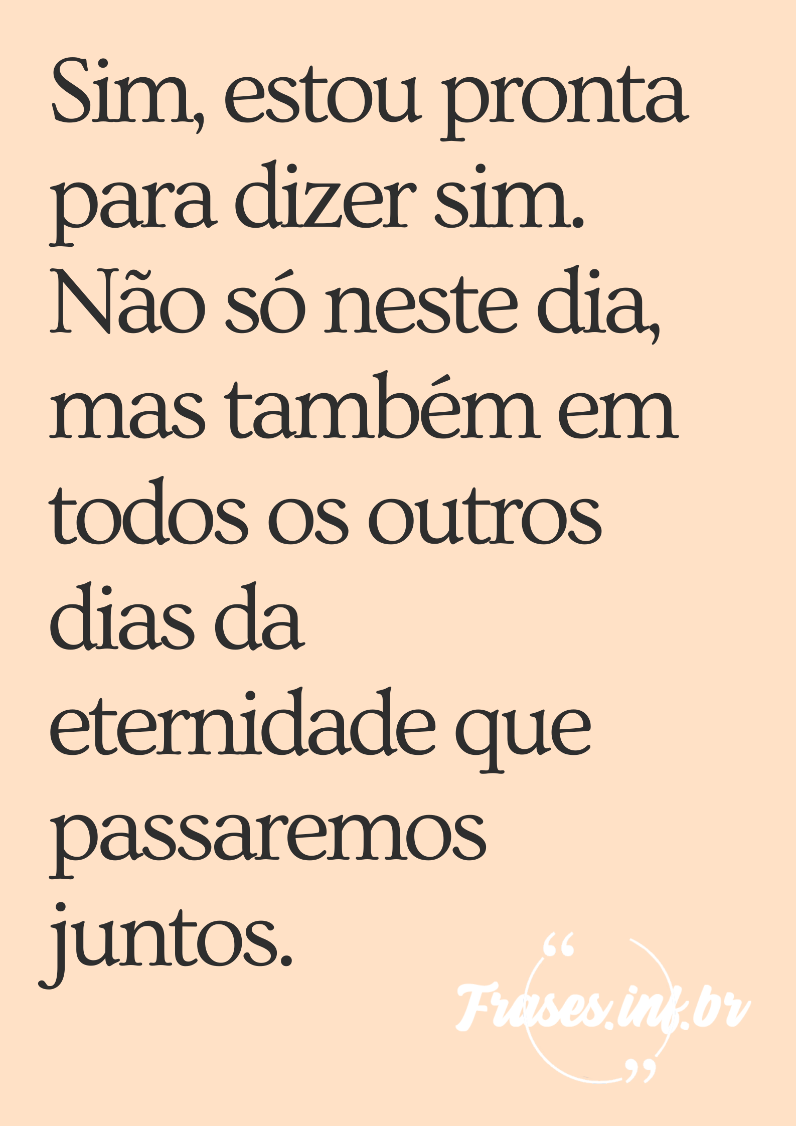 frases de casamento