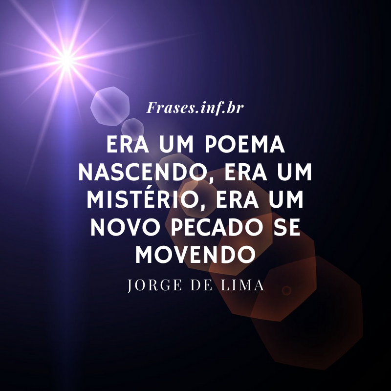 Frase de Jorge Lima